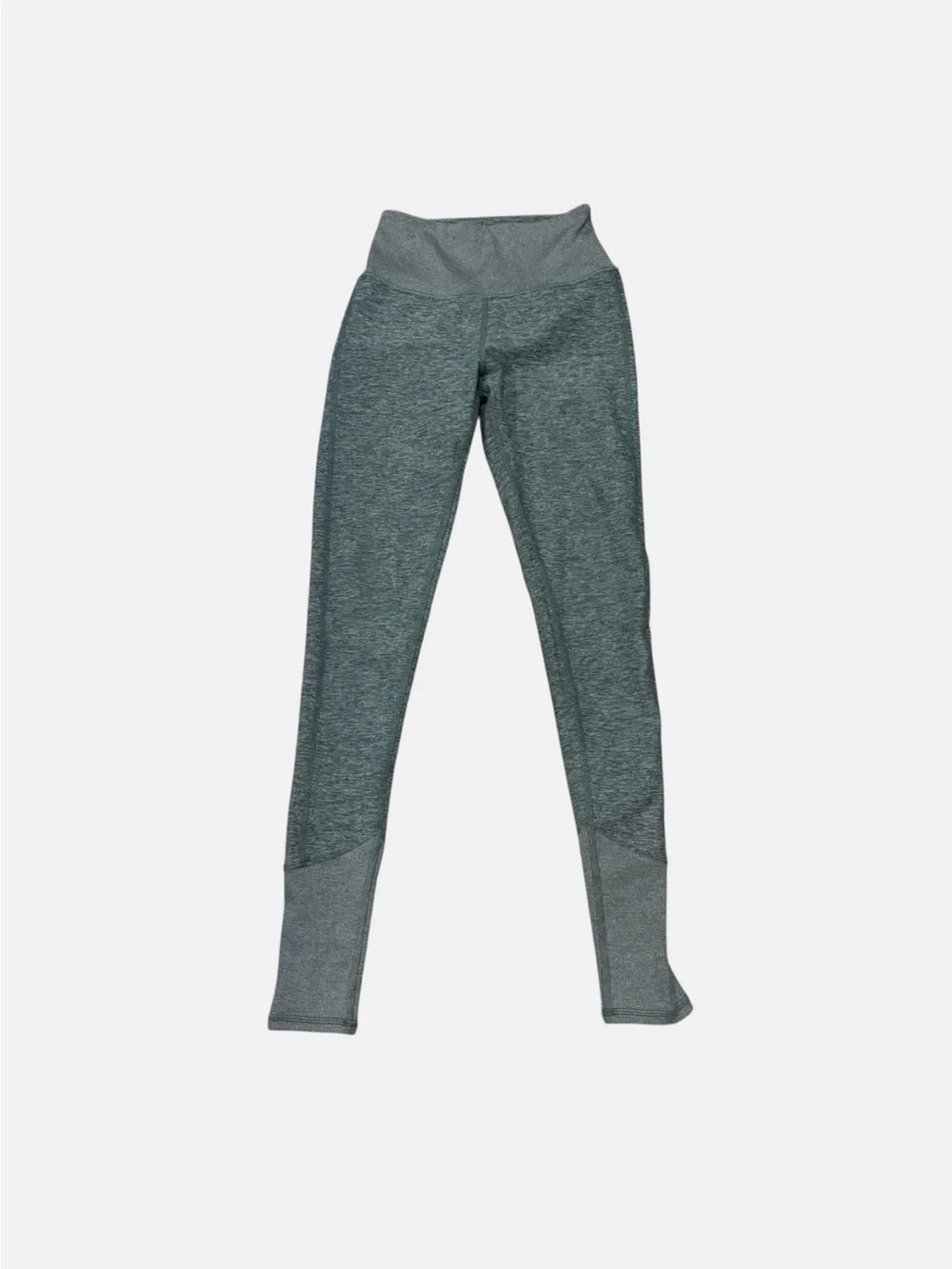 Alo Yoga High Waist Alosoft Lounge Leggings in Light Green Heather SZ XS
